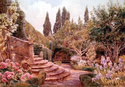 Bir Akdeniz Bahçesi by George Samuel Elgood