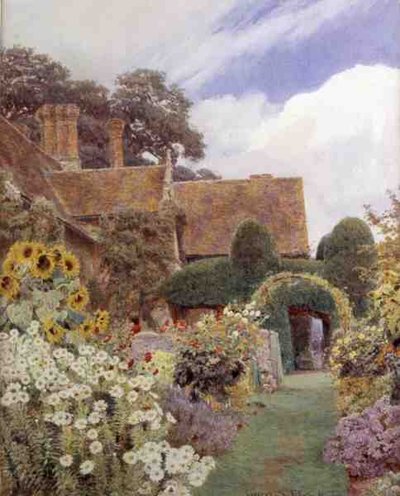 Cleve Prior: Ayçiçekleri by George Samuel Elgood