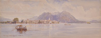 Isola dei Pescatori, Maggiore Gölü by George Samuel Elgood