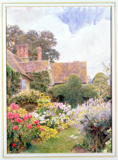 Malikanenin Bahçeleri, Cleeve Prior, Worcestershire by George Samuel Elgood