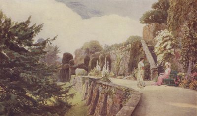 Alt Teras, Berkeley Kalesi by George Samuel Elgood