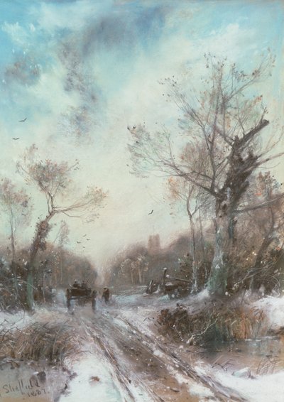 Kış Manzarası by George Sheffield