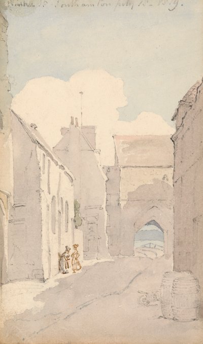 Winkle Sokağı, Southampton by George Shepheard