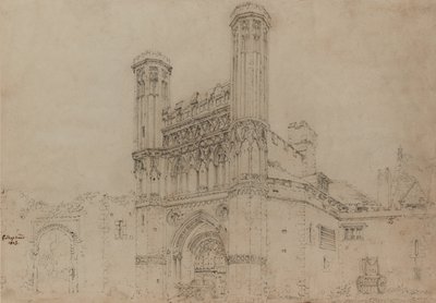 Aziz Augustine Geçidi, Canterbury by George Shepherd