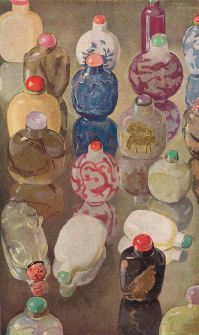 Çin Enfiye Şişeleri, c1923. by George Sheringham