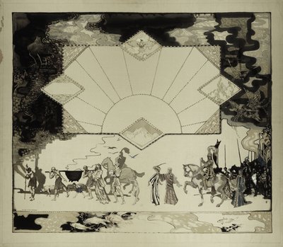 Mabinogion Paneli, No. 10, by George Sheringham