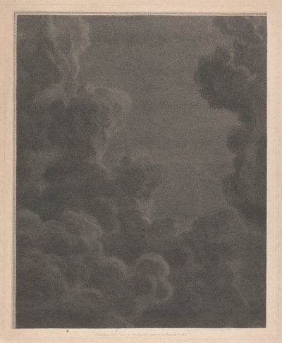 Şapelin Batı Penceresi, New College Oxford, Bulutlar, Doğuş Sahnesinin Bir Parçası by George Siegmund Facius