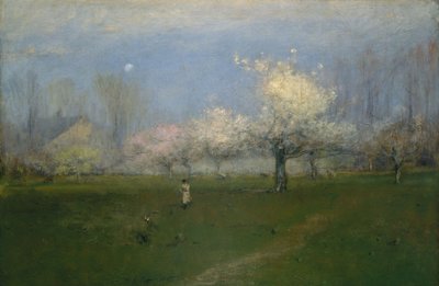 Bahar Çiçekleri, Montclair, New Jersey, 1891 dolayları by George Snr. Inness