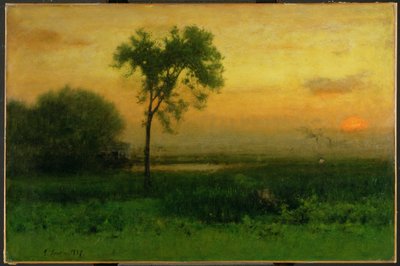 Gün doğumu, 1887 by George Snr. Inness