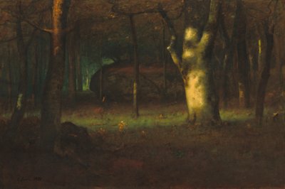 Ormanda Gün Batımı, 1891 by George Snr. Inness