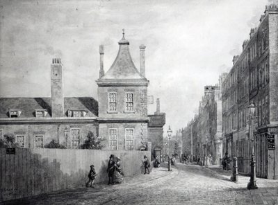 Montague Evi, Bloomsbury, Londra 1845-49 by George Snr Scharf