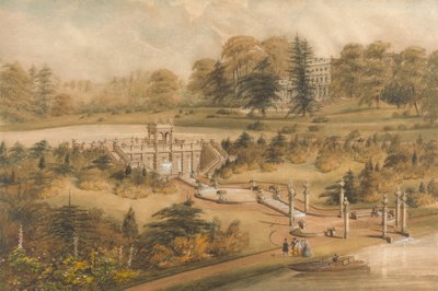 Cowley Malikanesi için Tasarım, Gloucestershire by George Somers Clarke