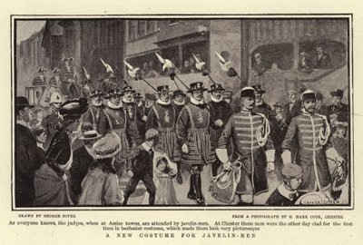 Ciritli Erkekler için Yeni Bir Kostüm by George Soper
