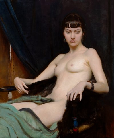 Bir Çalışma (tuval üzerine yağlıboya) by George Spencer Watson