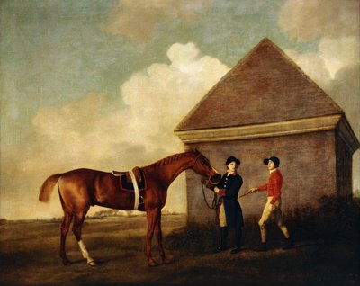 "Eclipse", bir Damat tarafından, bir Jokey, Muhtemelen Jack Oakley ile Newmarket