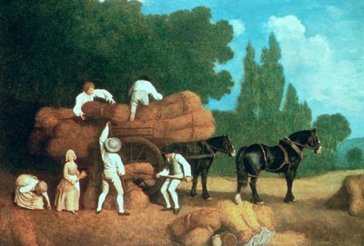 hasat vagonu by George Stubbs