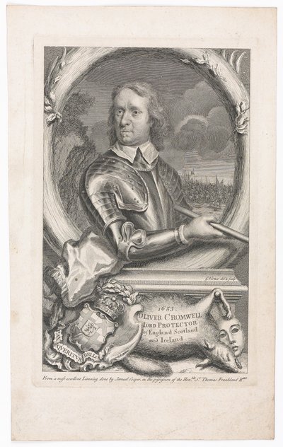 ?1653 Oliver Cromwell İngiltere, İskoçya ve İrlanda