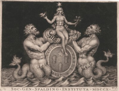 Bookplate: Spalding Beyler Topluluğu by George Vertue