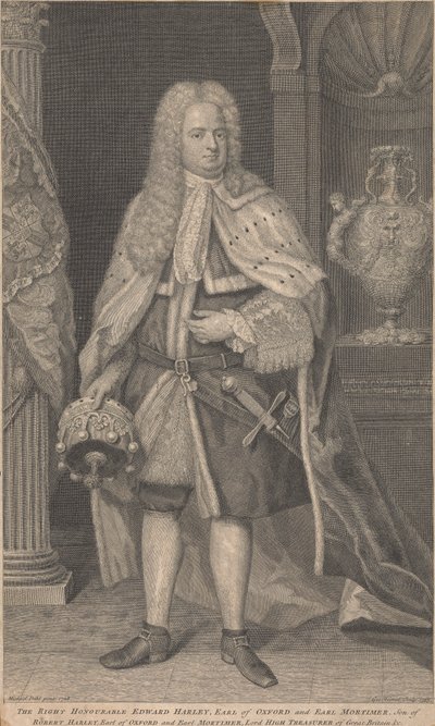 Edward Harley, 2. Oxford Kontu ve Mortimer Kontu by George Vertue