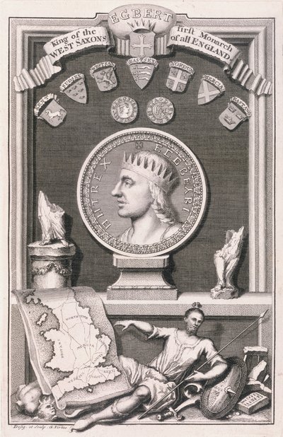 Egbert (d.839) Batı Saksonların Kralı, Tüm İngiltere