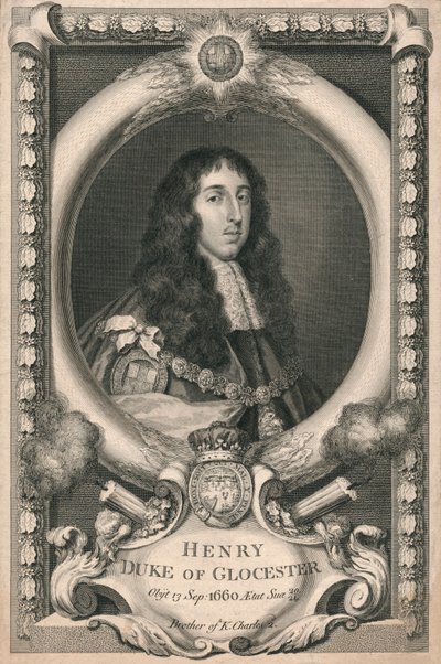 Henry, Gloucester Dükü, 1736. by George Vertue