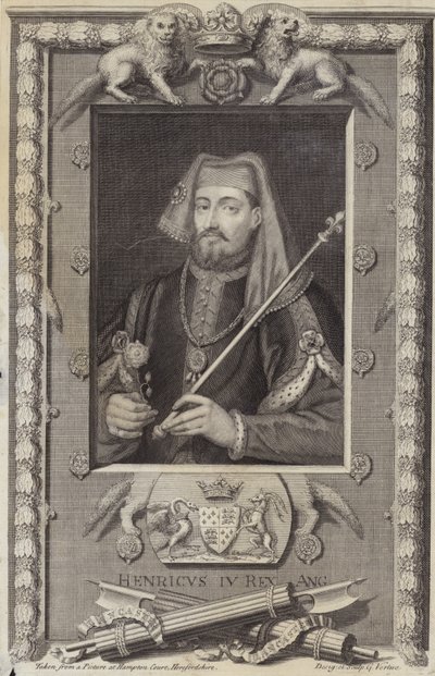 İngiltere Kralı IV. Henry by George Vertue