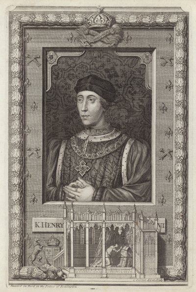 Kral Henry VI (gravür) by George Vertue