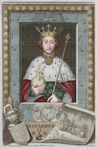 Kral II. Richard, 1735 by George Vertue