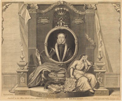 Leydi Jane Grey by George Vertue