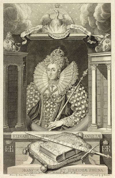Kraliçe I. Elizabeth by George Vertue