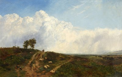 Heath Üzerinden Çapraz Yollar by George Vicat Cole