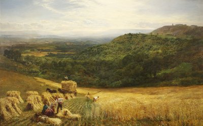 Hasat zamanı by George Vicat Cole