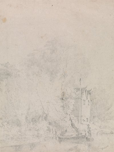 Bay Weston'ın Evi Yakınındaki Söğüt Ağacı by George Vincent