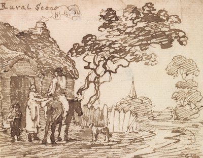 kırsal sahne by George Walker