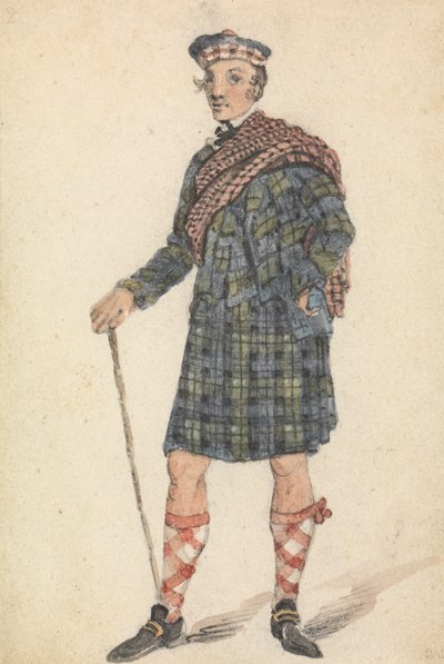 Bir Yayla Çobanı Kıyafeti Giymiş George Amca by George Walker