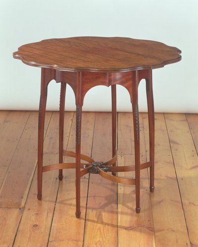 Ara sıra masa, Morris & Co. için yapılmış, c.1885 (maun) by George Washington Jack