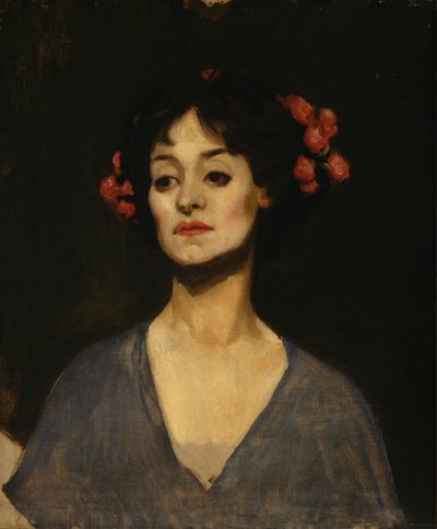 Bir bayanın portresi (dansçı) by George Washington Lambert