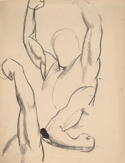 Bir Boksörün Kolları, 1916. by George Wesley Bellows