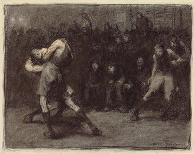 Basketbol, 1906 by George Wesley Bellows