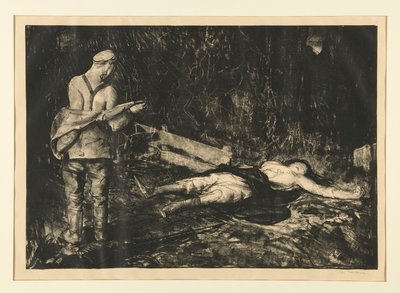 Savaş Serisinden Belçika Çiftliği by George Wesley Bellows