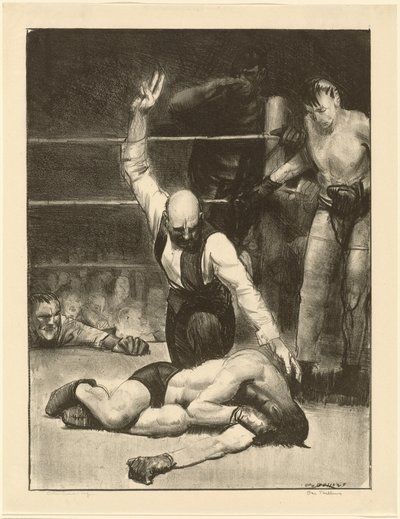 Sayıldı, ikinci taş, 1921. by George Wesley Bellows