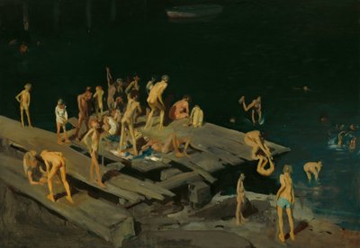Kırk İki Çocuk, 1907. by George Wesley Bellows