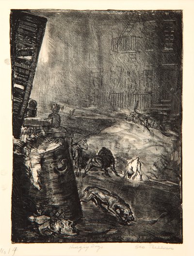 Aç Köpekler, İkinci Taş, 1916 by George Wesley Bellows