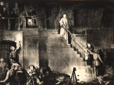 Edith Cavell'in öldürülmesi by George Wesley Bellows