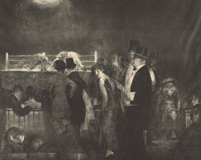 Ön hazırlıklar, 1916. by George Wesley Bellows