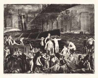 Splinter Sahili, 1916. by George Wesley Bellows