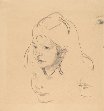 Jean Çalışmaları, c. 1920. by George Wesley Bellows