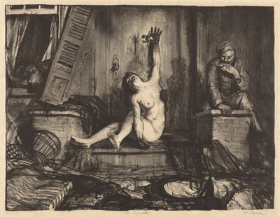 Sigara, 1918. by George Wesley Bellows