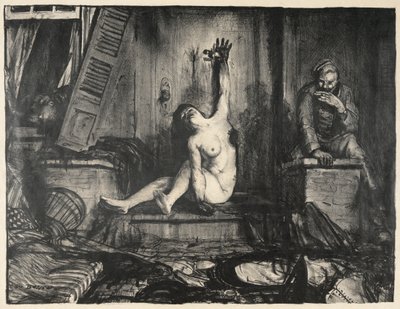 Sigara: Savaş Serisi by George Wesley Bellows