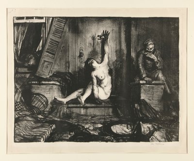 Savaş Serisinden Sigara by George Wesley Bellows